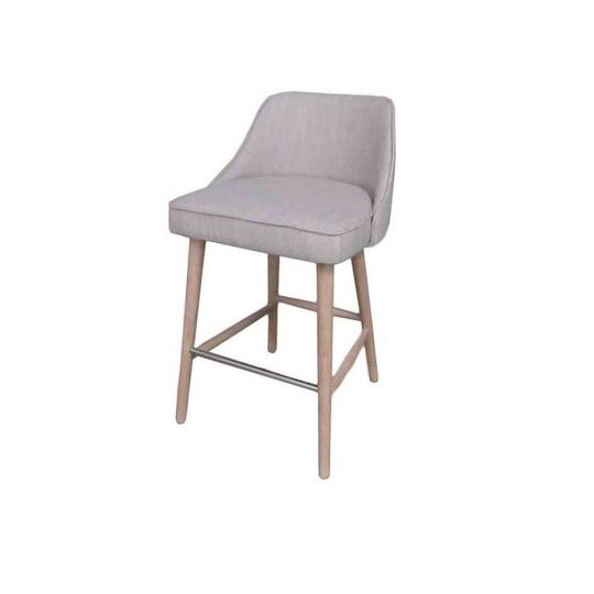 Pedro Bar Stool - Salt and Pepper
